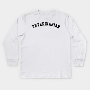 Veterinarian Kids Long Sleeve T-Shirt